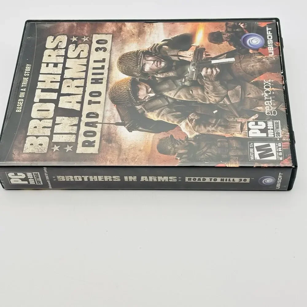 Brothers In Arms Road To Hill 30 Video Game Pc Cd-ROM M-Mature Ubisoft